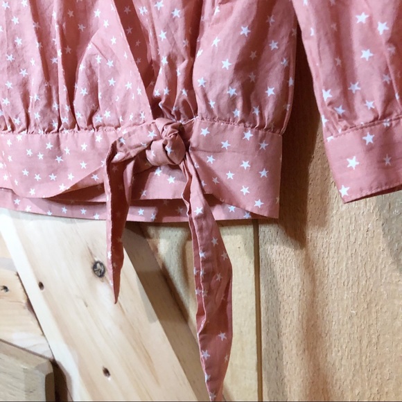 madewell | star scatter wrap shirt - Picture 6 of 7